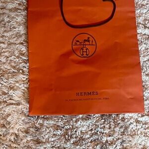 Hermès Signature Orange Bag